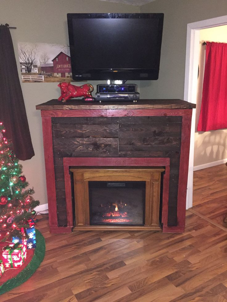 Best ideas about Fake Fireplace Tv Stand
. Save or Pin Entertainment TV Stand & Faux Fireplace From Recycled Now.