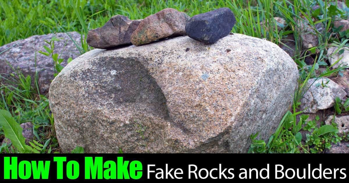 Best ideas about Fake Landscape Rocks
. Save or Pin How To Make Fake Landscape Rocks and Boulders Now.