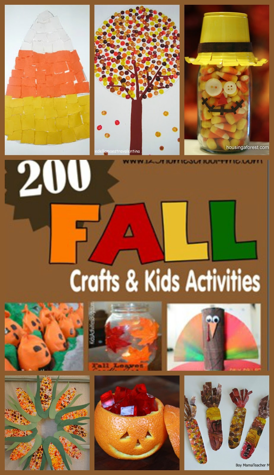 Best ideas about Fall Craft Ideas For Kids
. Save or Pin 200 Fall Crafts Kids Activities Printables and Snack Ideas Now.