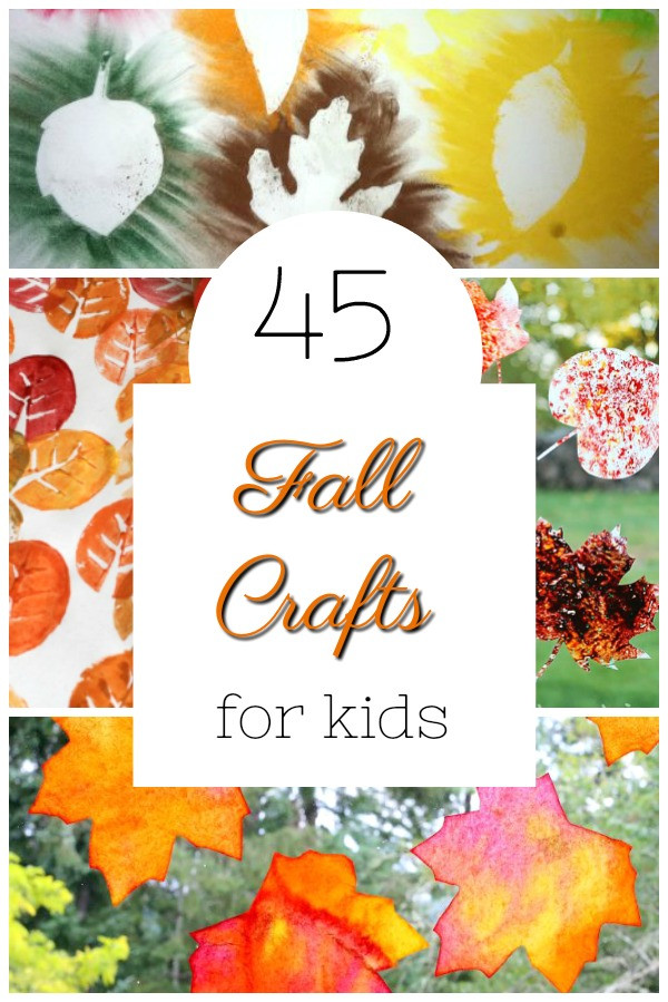 Best ideas about Fall Craft Ideas For Kids
. Save or Pin 45 of the CUTEST Fall Crafts for Kids How Wee Learn Now.