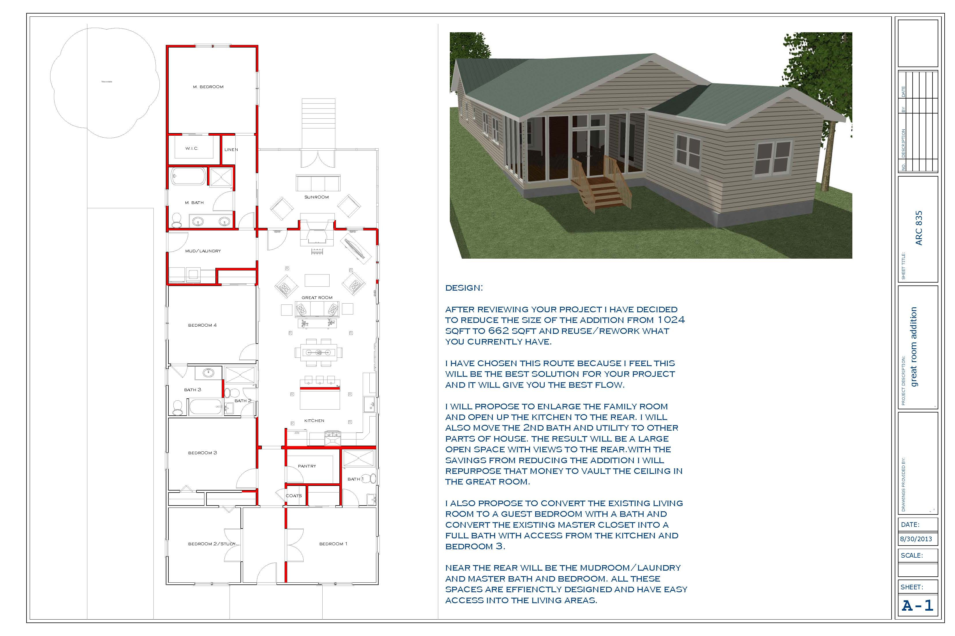 Best ideas about Family Room Addition Floor Plans
. Save or Pin Floor Plans Designed by Touyer Lee Great Room Addition Now.