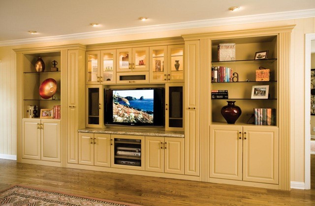 Best ideas about Family Room Cabinets
. Save or Pin Entertainment Center in Alcove Space Traditional Now.