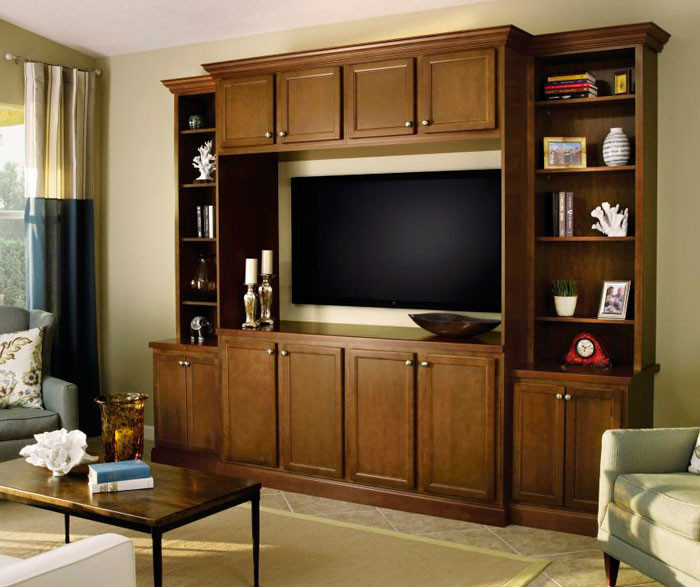Best ideas about Family Room Cabinets
. Save or Pin Living Room Cabinet in Birch Wood MasterBrand Now.
