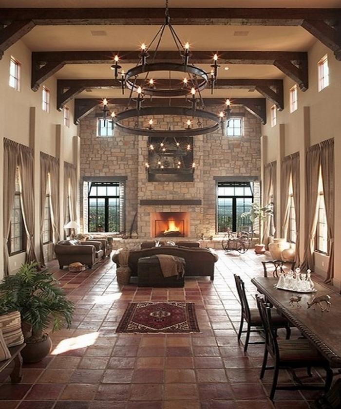 Best ideas about Family Room Chandelier
. Save or Pin 10 Fascinating High Ceiling Living Rooms with Chandelier Now.