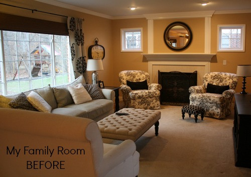Best ideas about Family Room Colors
. Save or Pin My Family Room Makeover Progress New Paint & Floors Now.