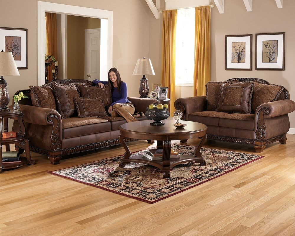 Best ideas about Family Room Couches
. Save or Pin TRUFFLE TRADITIONAL SOFA SET OLD WORLD COUCH WOOD TRIM Now.