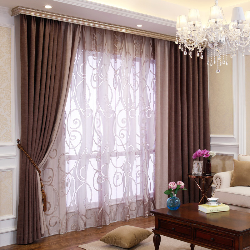 Best ideas about Family Room Curtains
. Save or Pin Bedroom or Living Room Chenille Blackout curtains drapes Now.
