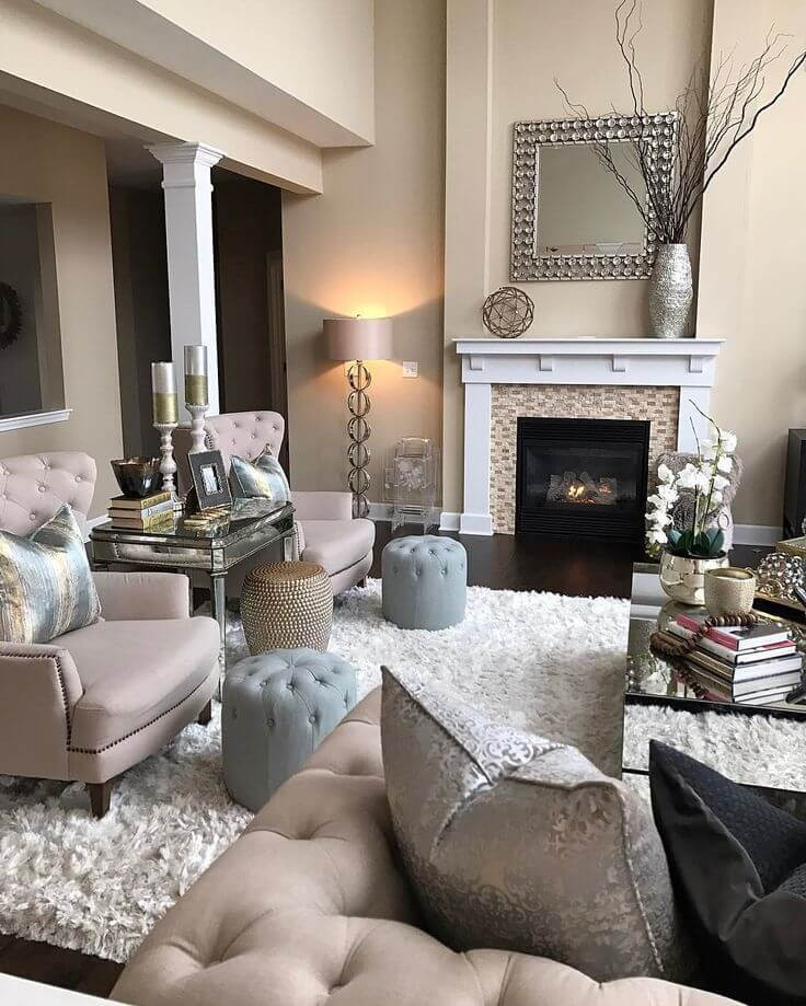 Best ideas about Family Room Ideas
. Save or Pin 23 Best Beige Living Room Design Ideas for 2019 Now.