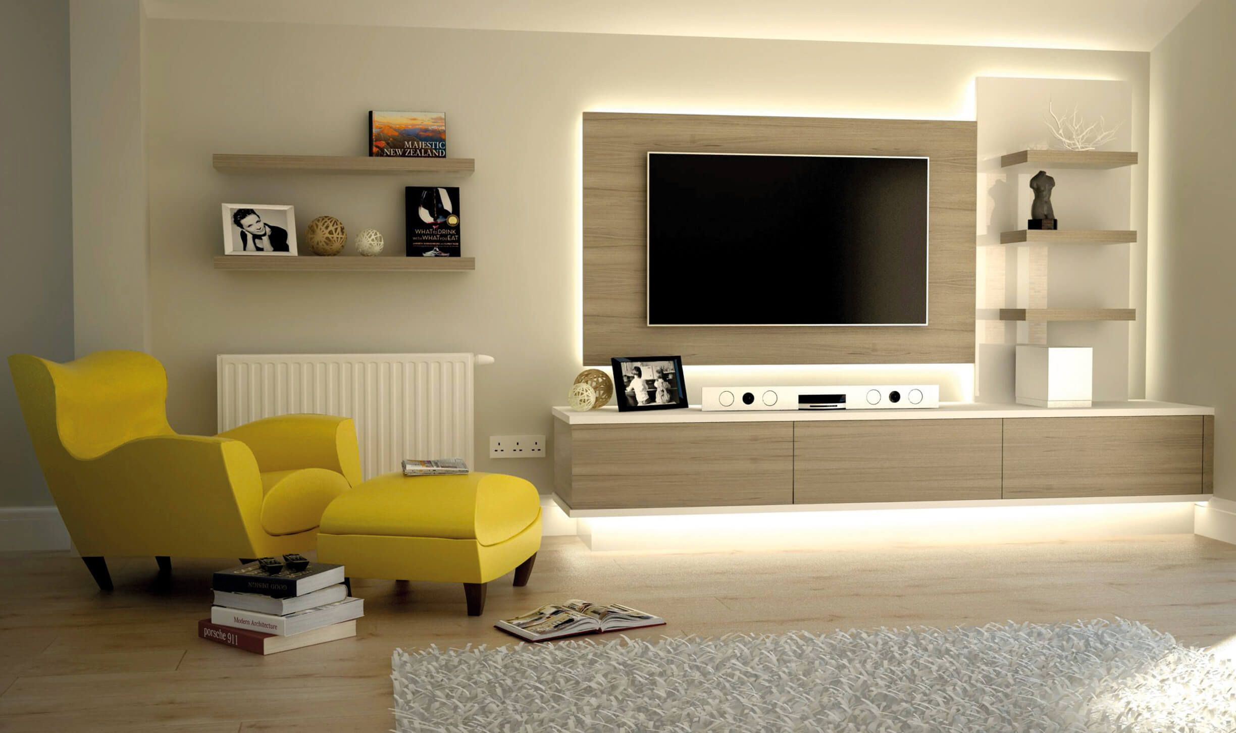 Best ideas about Family Room Ideas With Tv
. Save or Pin Bespoke TV cabinets bookcases and storage units For over Now.