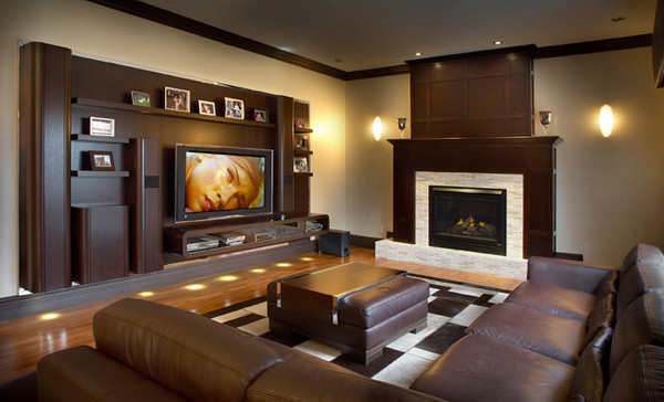 Best ideas about Family Room Ideas With Tv
. Save or Pin 15 Modern Day Living Room TV Ideas Now.