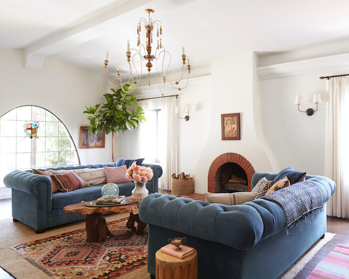 Best ideas about Family Room In Spanish
. Save or Pin A Spanish Living Room Emily Henderson Now.
