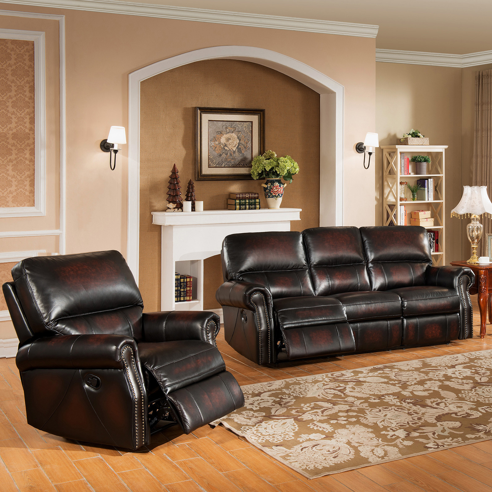 Best ideas about Family Room Sets
. Save or Pin Amax Nevada 2 Piece Leather Living Room Set & Reviews Now.