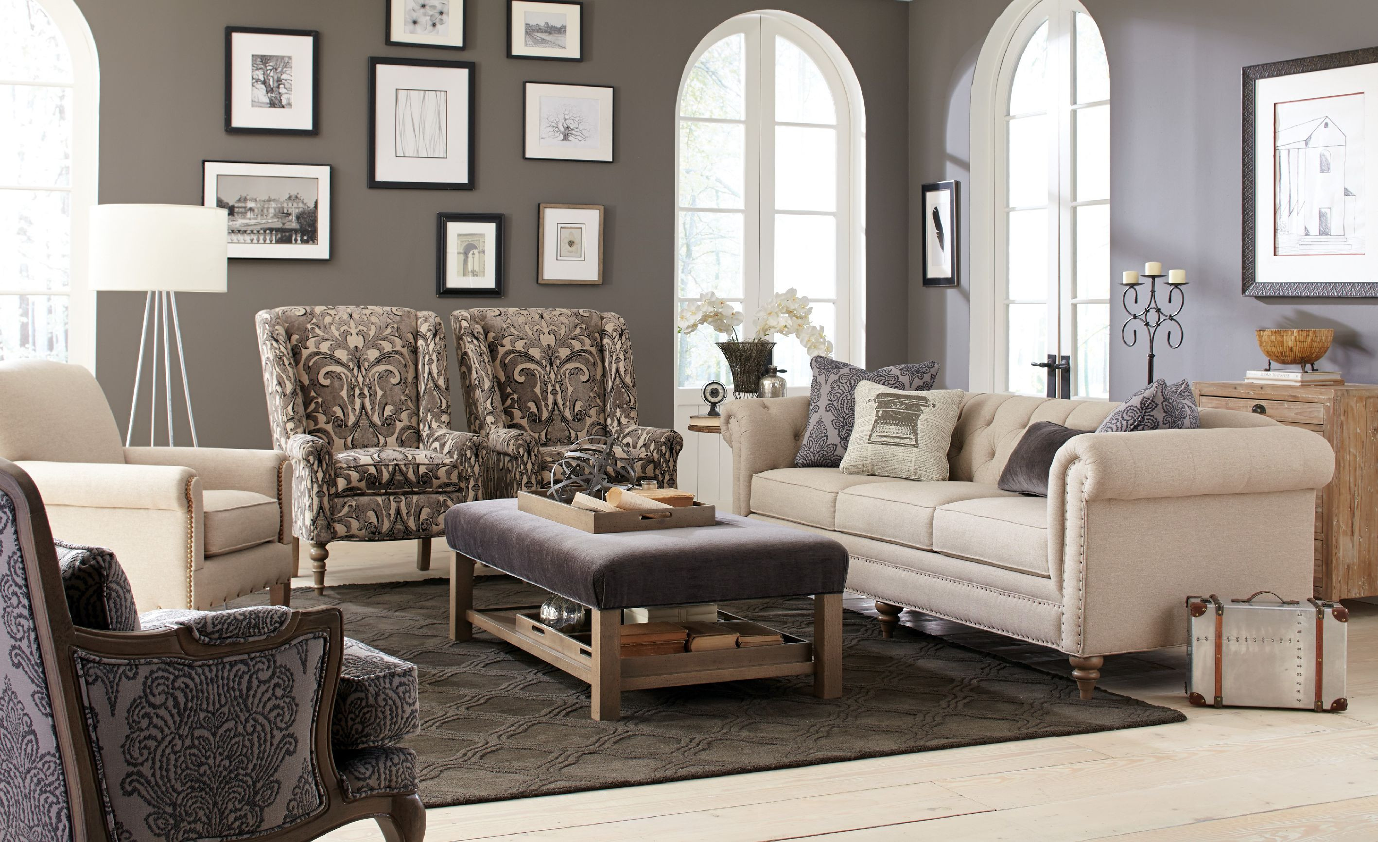 Best ideas about Family Room Sofa
. Save or Pin Craftmaster Living Room Sofa CraftMaster Now.