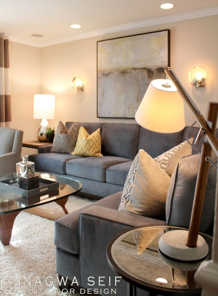 Best ideas about Family Room Sofa
. Save or Pin Best 25 Grey sofa decor ideas on Pinterest Now.