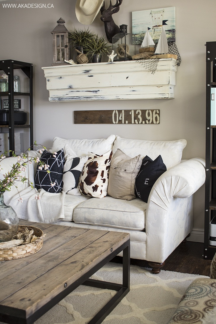 Best ideas about Family Room Wall Art
. Save or Pin 27 Rustic Farmhouse Living Room Decor Ideas for Your Home Now.