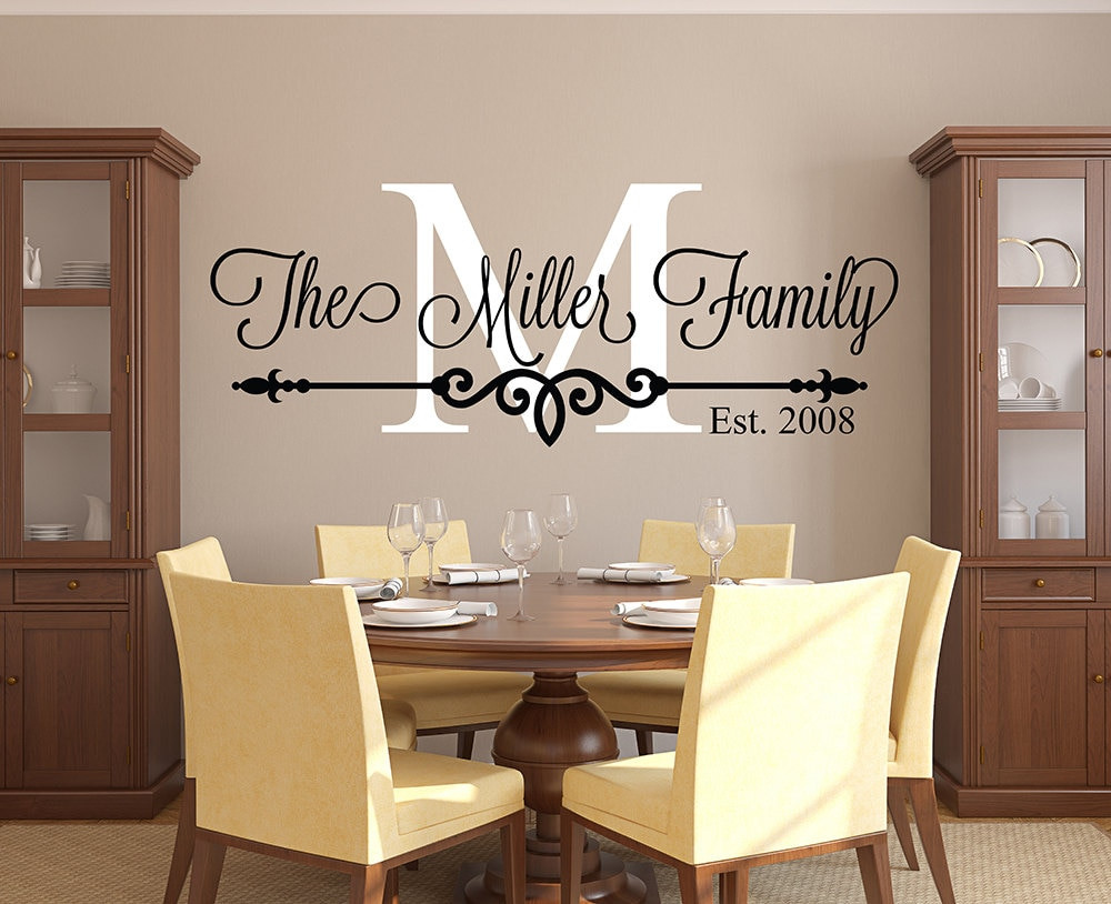 Best ideas about Family Room Wall Decorations
. Save or Pin Customize Family Name Wall Decal Personalized Family Now.