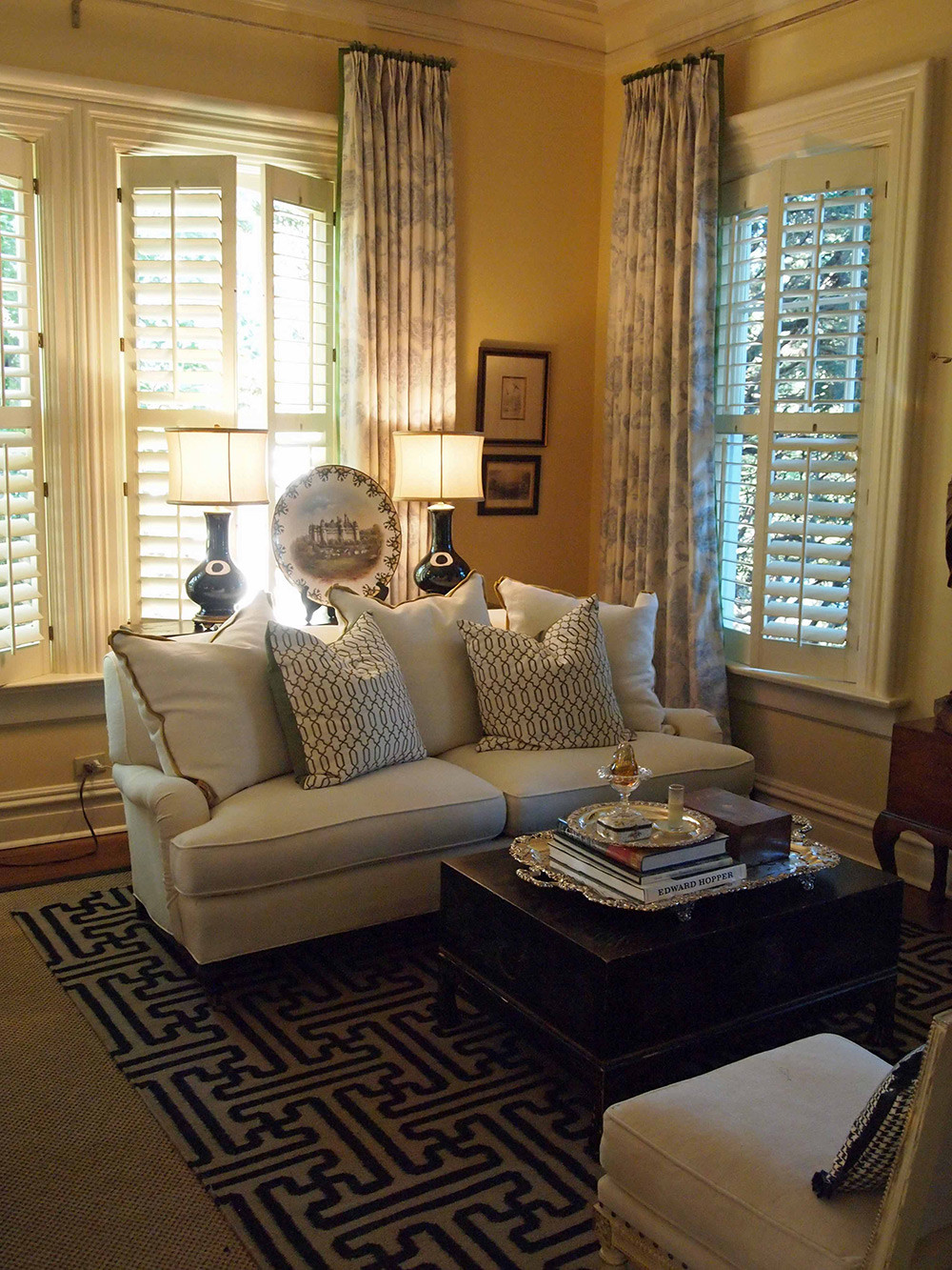 Best ideas about Family Room Window Treatments
. Save or Pin Fabric Makes the Window Treatments Nell Hills Now.