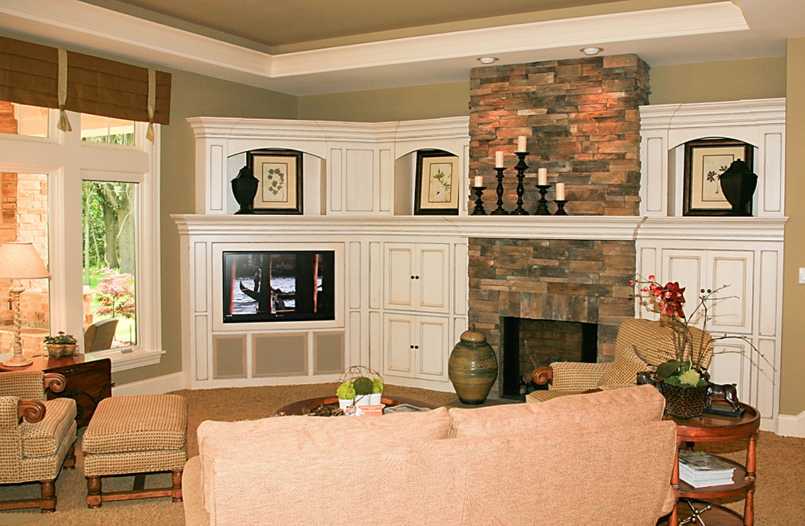 Best ideas about Family Room With Fireplace
. Save or Pin Family Room Battle Fireplace vs Flat Screen TV Now.