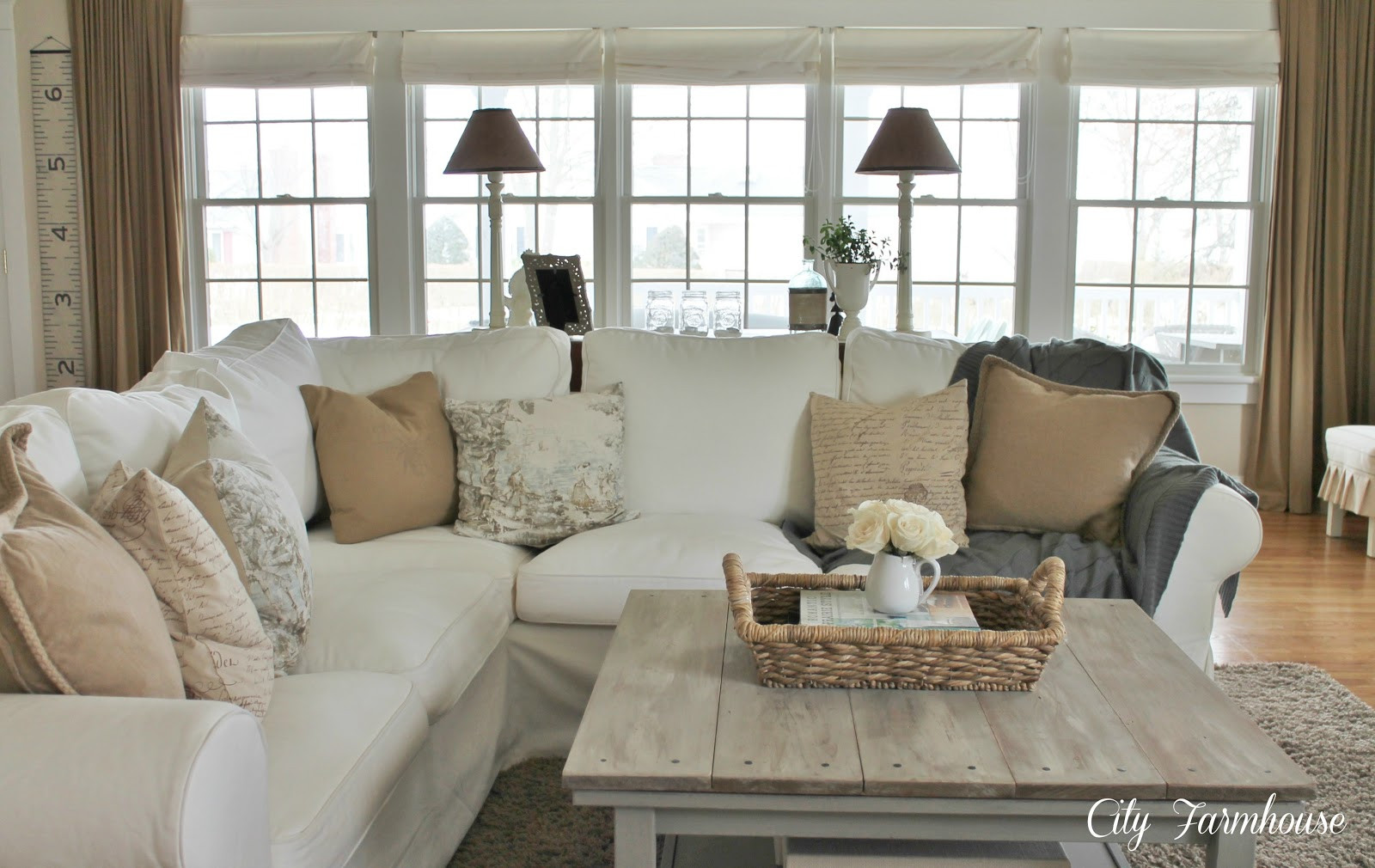 Best ideas about Farmhouse Family Room
. Save or Pin Family Room Reveal Thrifty Pretty & Functional City Now.