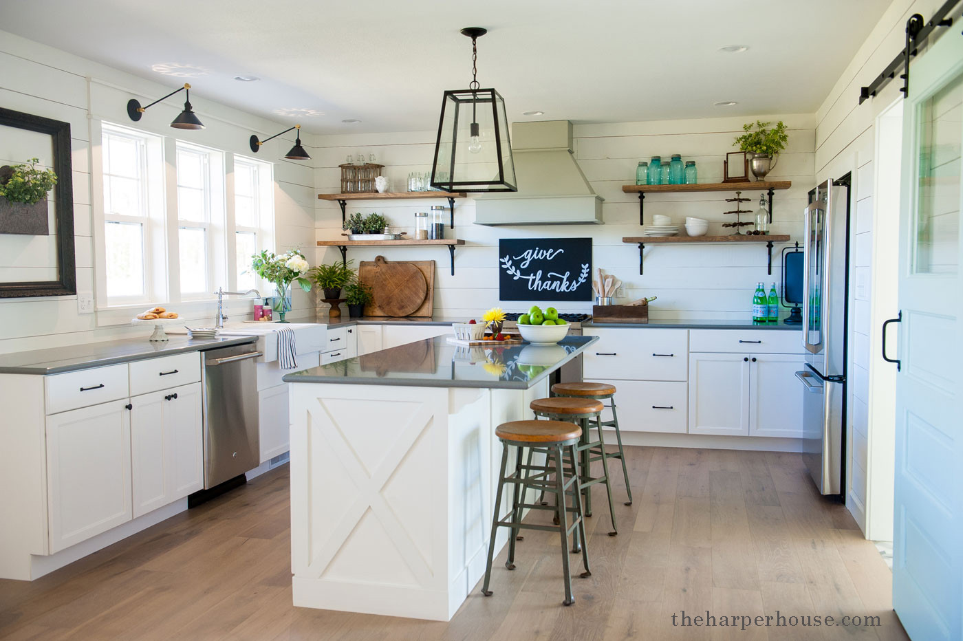 Best ideas about Farmhouse Kitchen Cabinets
. Save or Pin our farmhouse kitchen reveal Now.