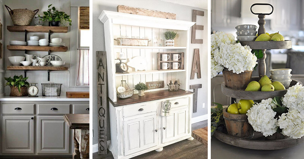 Best ideas about Farmhouse Kitchen Decor
. Save or Pin 38 Best Farmhouse Kitchen Decor and Design Ideas for 2019 Now.