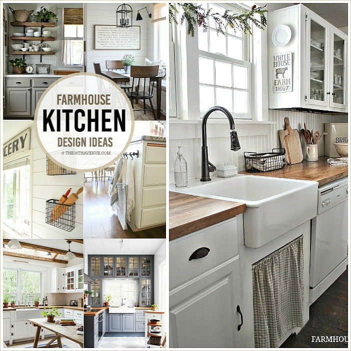 Best ideas about Farmhouse Kitchen Decor
. Save or Pin Farmhouse Kitchen Decor Ideas The 36th AVENUE Now.