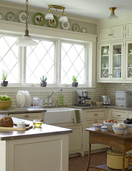 Best ideas about Farmhouse Kitchen Decorating
. Save or Pin 35 Cozy And Chic Farmhouse Kitchen Décor Ideas DigsDigs Now.