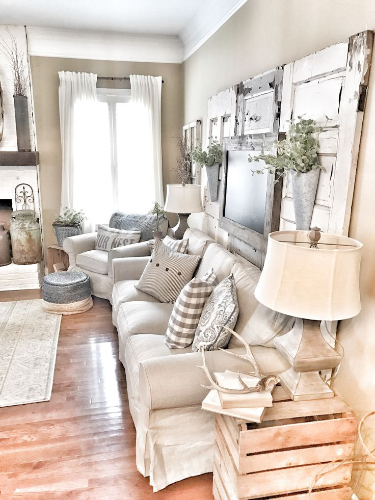 Best ideas about Farmhouse Living Room Decorating Ideas
. Save or Pin 27 Rustic Farmhouse Living Room Decor Ideas for Your Home Now.