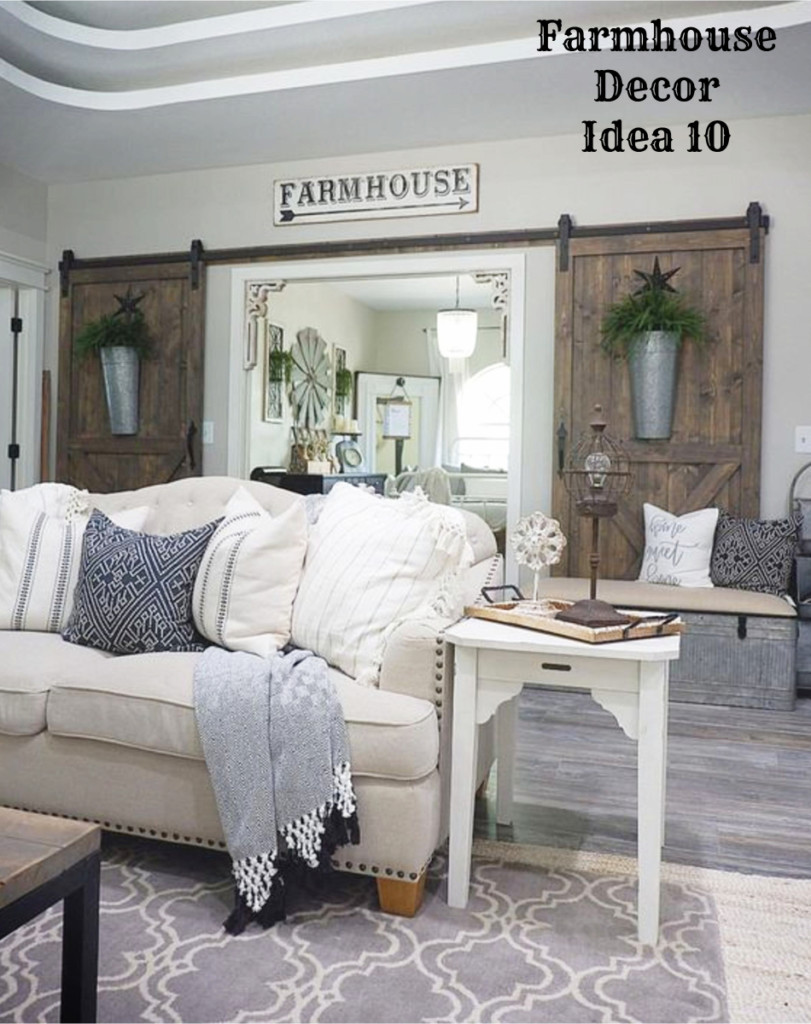 Best ideas about Farmhouse Living Room Decorating Ideas
. Save or Pin Farmhouse Decor  Clean Crisp & Organized Farmhouse Now.