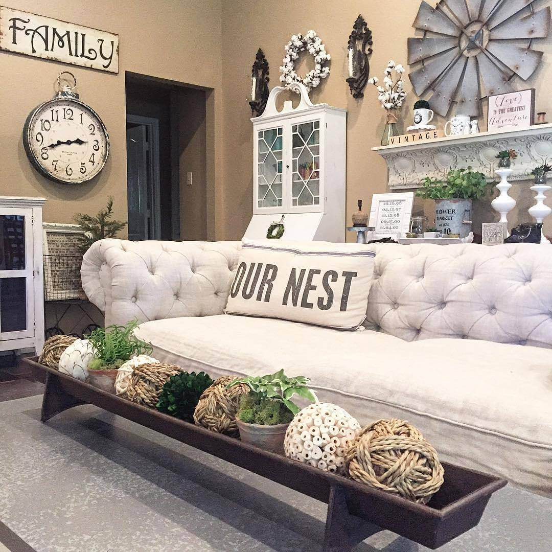 Best ideas about Farmhouse Living Room Decorating Ideas
. Save or Pin 35 Best Farmhouse Living Room Decor Ideas and Designs for 2019 Now.