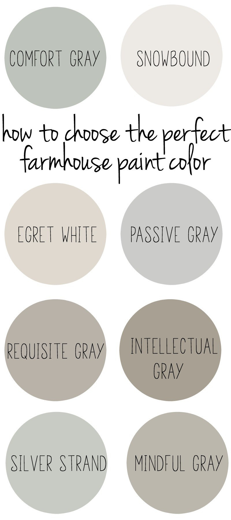 Best ideas about Farmhouse Paint Colors Sherwin Williams
. Save or Pin How to Choose the Perfect Farmhouse Paint Colors Now.