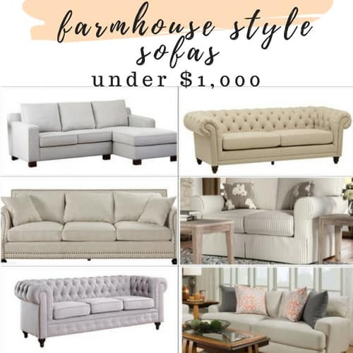 Best ideas about Farmhouse Style Sofa
. Save or Pin Affordable Farmhouse Style Sofa s and Sectionals for Under Now.