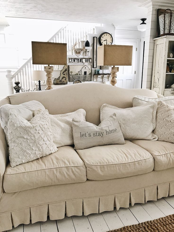 Best ideas about Farmhouse Style Sofa
. Save or Pin Best 25 Farmhouse sofas ideas on Pinterest Now.