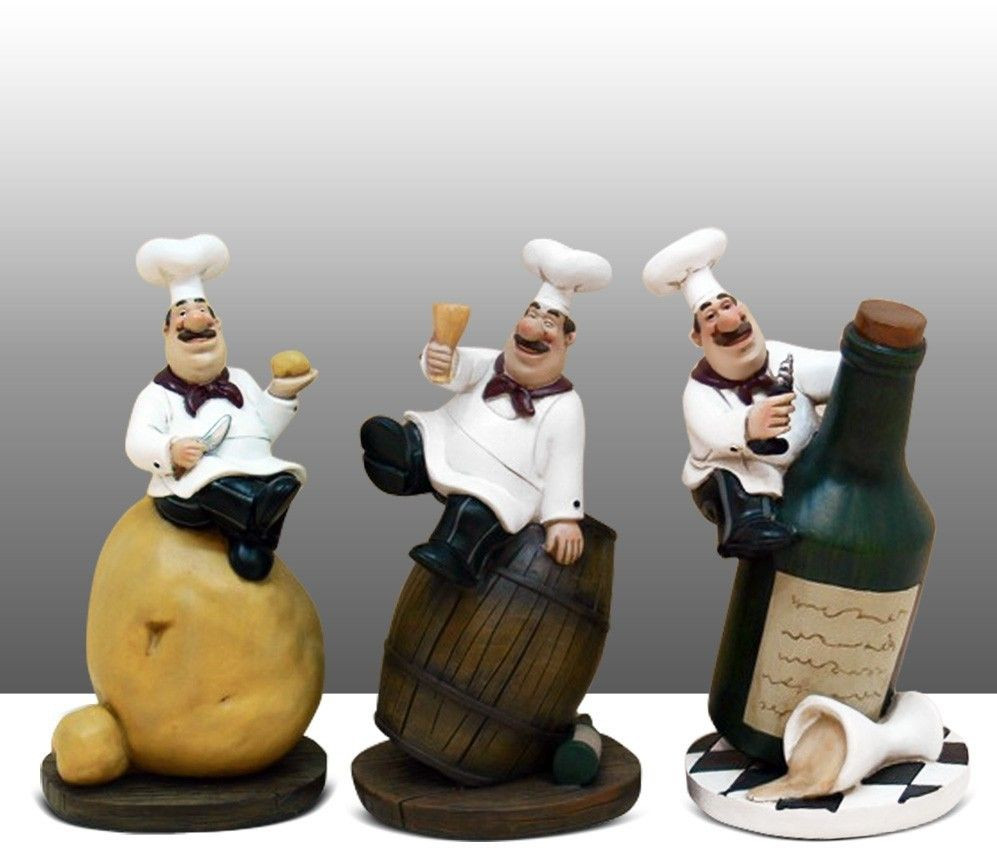 Best ideas about Fat Chef Kitchen Decor Wholesale
. Save or Pin Fat Chef Kitchen Statues Set of 3 Italian Bistro Cooking Now.