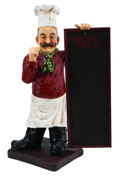 Best ideas about Fat Chef Kitchen Decor Wholesale
. Save or Pin Chef with Chalkboard Globe Imports Now.