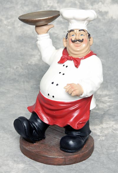 Best ideas about Fat Chef Kitchen Decor Wholesale
. Save or Pin Chef with Tray Globe Imports Now.