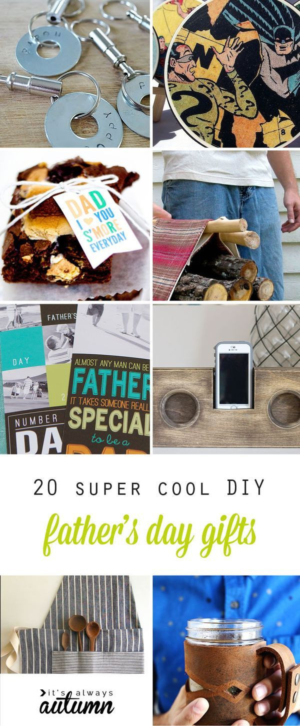 Best ideas about Father'S Day DIY Gift Ideas
. Save or Pin 20 super cool handmade Father s Day Gifts DIY for Dad Now.