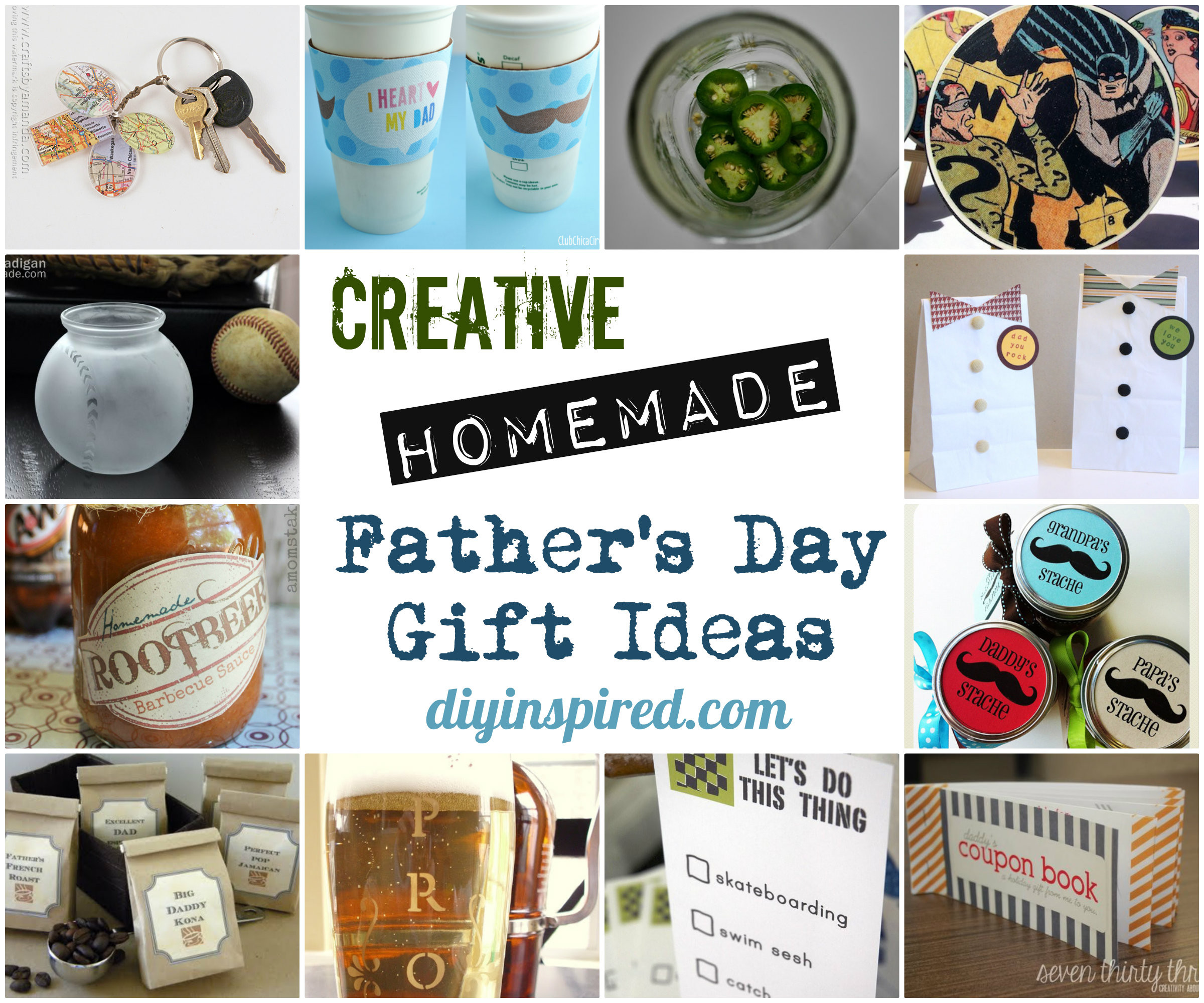 Best ideas about Father'S Day Gift Ideas DIY
. Save or Pin Creative Homemade Father’s Day Gift Ideas DIY Inspired Now.