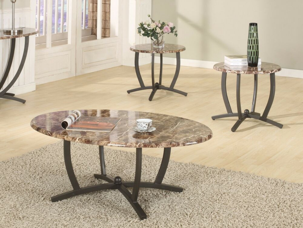 Best ideas about Faux Marble Coffee Table
. Save or Pin New The Room Style 3pc Living Room Metal Oval Faux Marble Now.