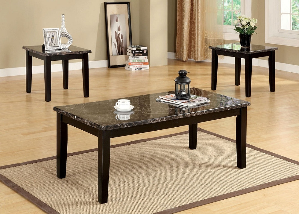 Best ideas about Faux Marble Coffee Table
. Save or Pin Fremont Faux Marble Top Espresso Finish Coffee End Table Set Now.