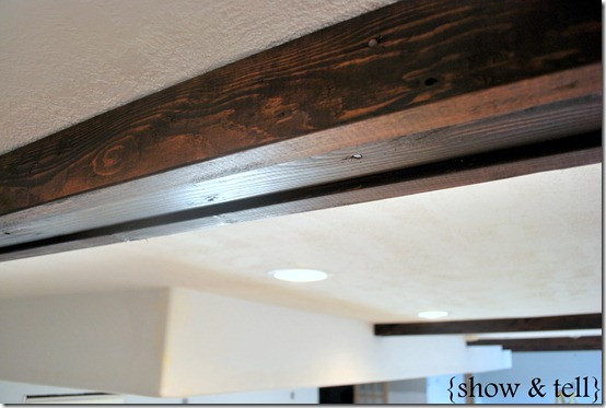 Best ideas about Faux Wood Beams DIY
. Save or Pin Easy DIY Faux Beams Now.