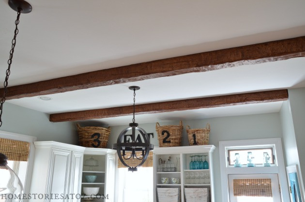 Best ideas about Faux Wood Beams DIY
. Save or Pin Home Stories A to Z Kitchen with AZ Faux Beams Now.