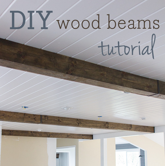 Best ideas about Faux Wood Beams DIY
. Save or Pin Kitchen Chronicles DIY Wood Beams Now.