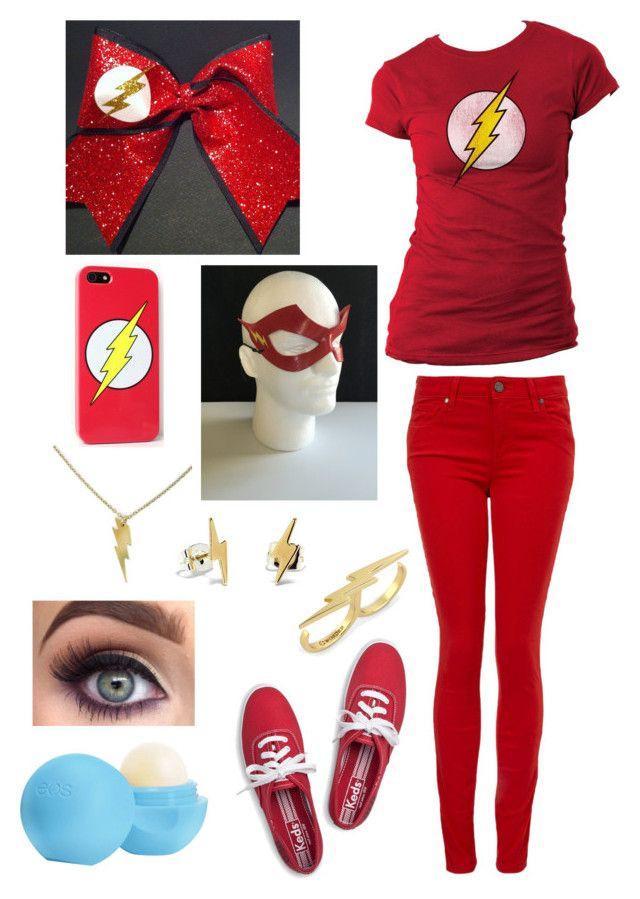 Best ideas about Female Superhero Costume DIY
. Save or Pin "The Flash Costume" by danii1d liked on Polyvore featuring Now.