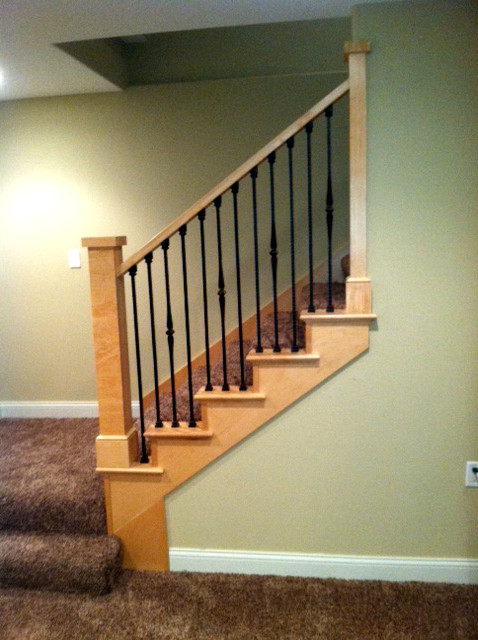 Best ideas about Finished Basement Stairs
. Save or Pin Finishing Basement Stairs Remodeling DIY Chatroom Home Now.
