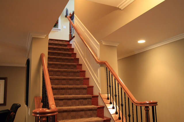 Best ideas about Finished Basement Stairs
. Save or Pin Finished Basement Rochester MI Traditional Basement Now.