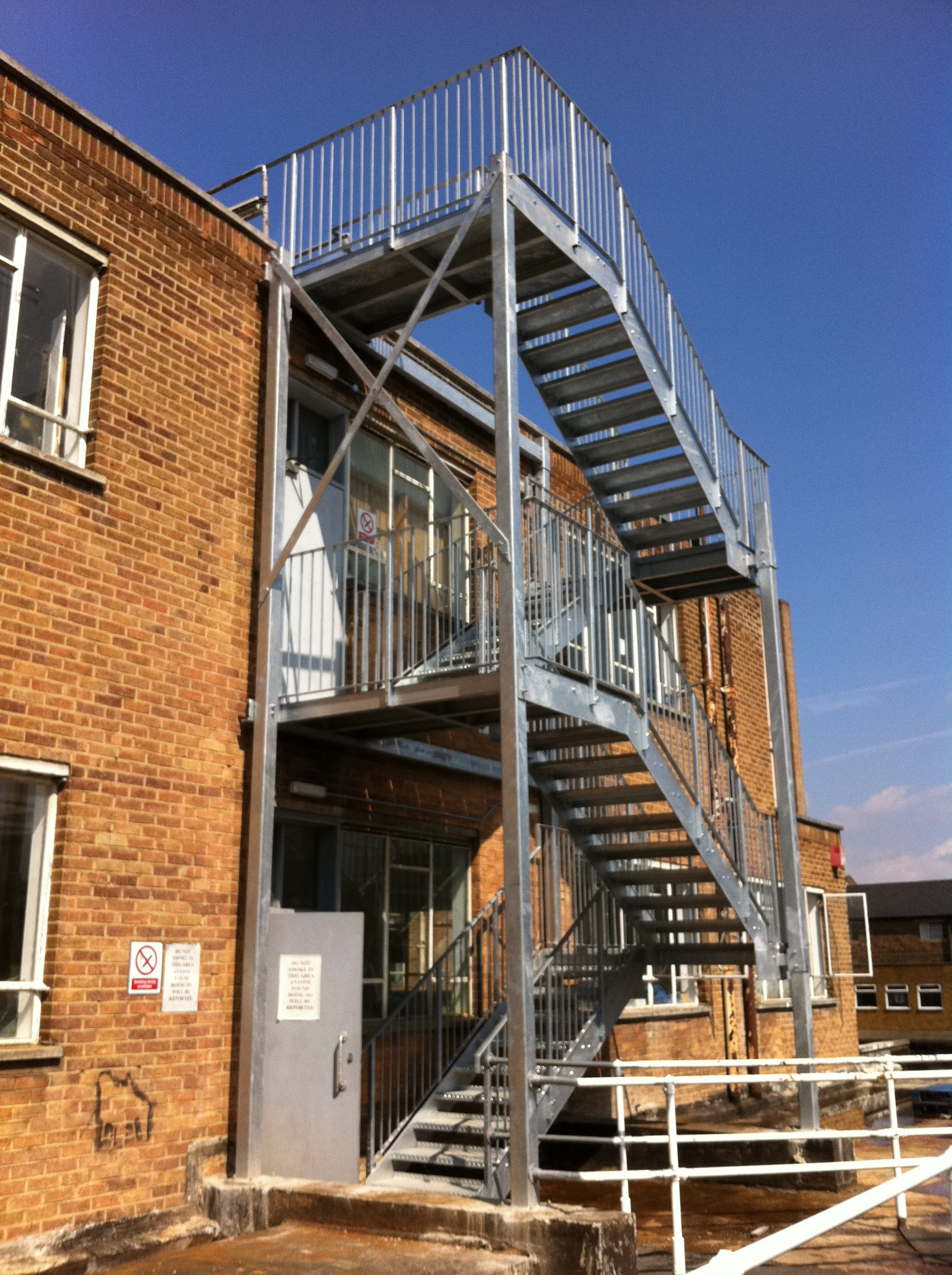 Best ideas about Fire Escape Staircase
. Save or Pin Fire Escape Staircases Morris Fabrications Ltd Now.