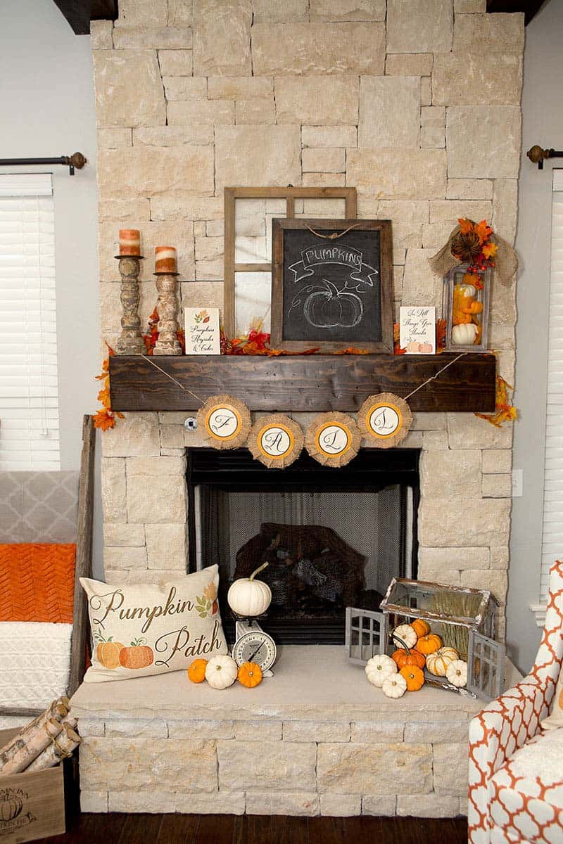 Best ideas about Fireplace Decor Ideas
. Save or Pin 30 Amazing fall decorating ideas for your fireplace mantel Now.