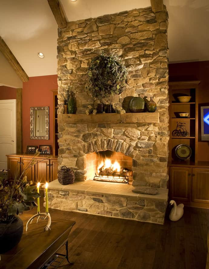 Best ideas about Fireplace Design Ideas
. Save or Pin 25 Stone Fireplace Ideas for a Cozy Nature Inspired Home Now.