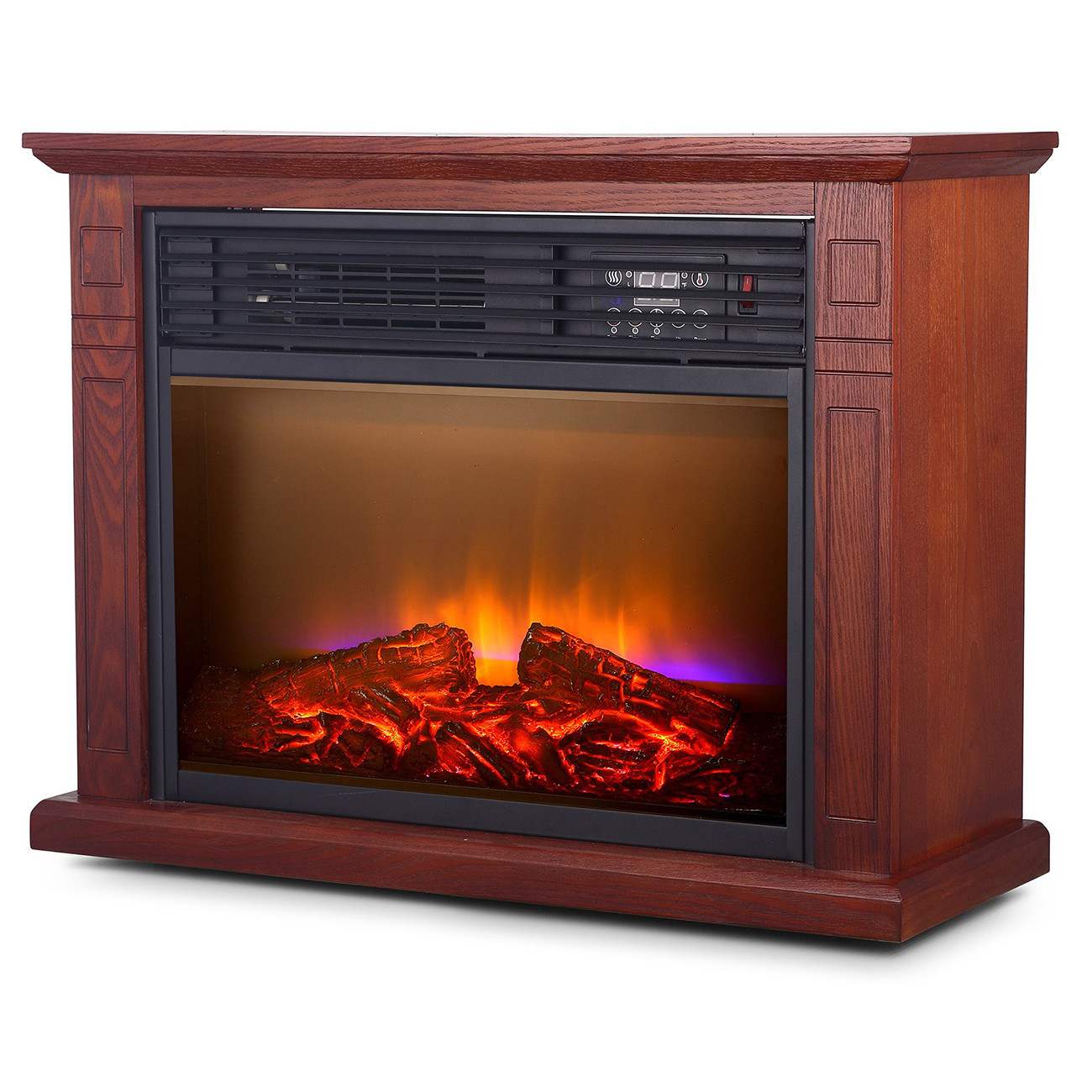 Best ideas about Fireplace Electric Heater
. Save or Pin Room Electric Quartz Infrared Fireplace Heater Now.